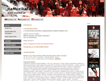 Tablet Screenshot of muzikal.sk